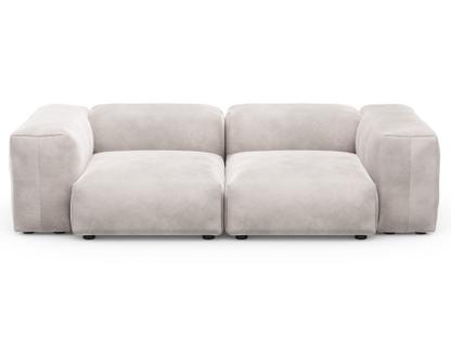 Two Seat Sofa S Velvet - Light grey