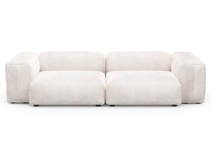 Two Seat Sofa M Velvet - Creme