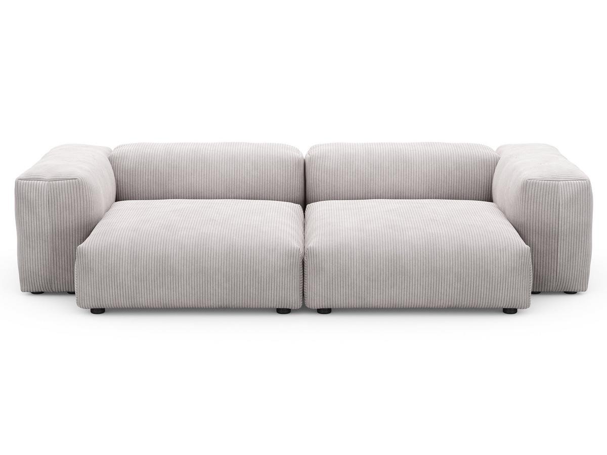 Two Seat Sofa L, Cord velours - Platinum | Vetsak | Sofas - Designermöbel  bei smow.de