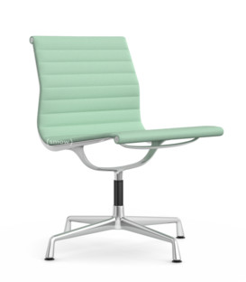 Aluminium Chair EA 105 Poliert|Hopsak|Mint / elfenbein