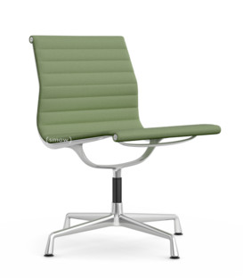 Aluminium Chair EA 105 Poliert|Hopsak|Elfenbein / forest