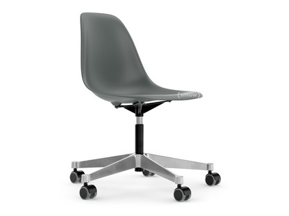 Eames Plastic Side Chair RE PSCC Granitgrau RE|Ohne Polsterung|Ohne Polsterung