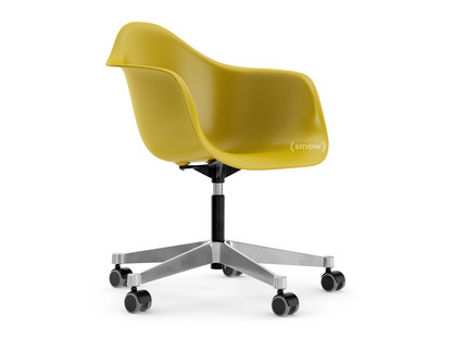 Eames Plastic Armchair RE PACC Senf RE|Ohne Polsterung|Ohne Polsterung