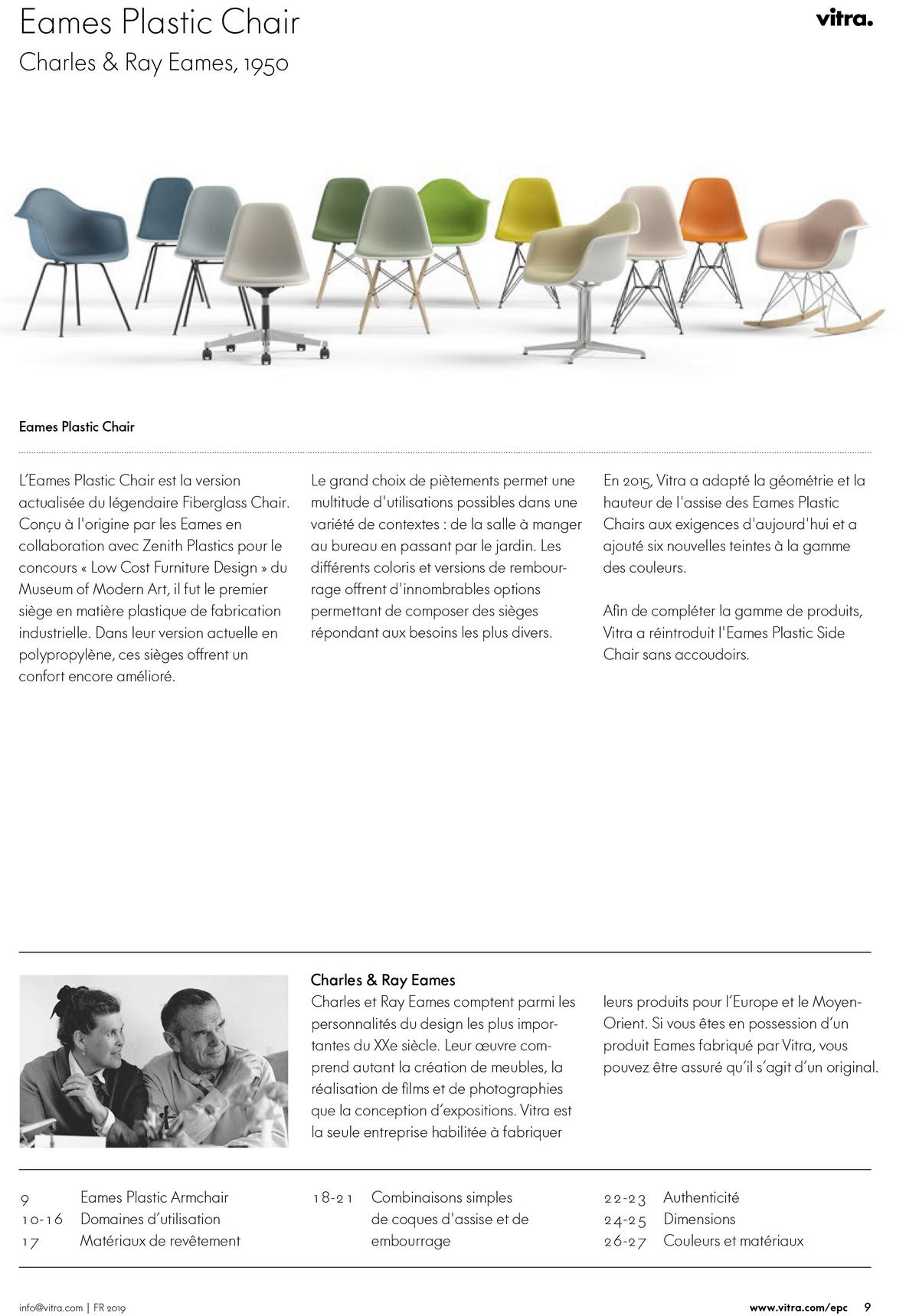 Vitra Eames Plastic Armchair PACC, Rouge (rouge coquelicot Vitra Eames Plastic Armchair PACC, Rouge (rouge coquelicot