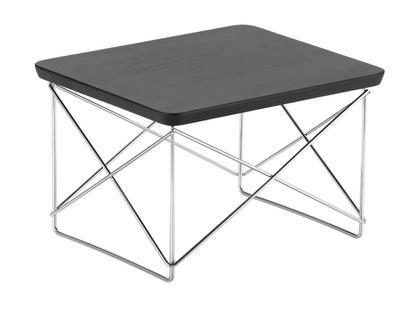 LTR Occasional Table Eiche dunkel gebeizt massiv|Glanzchrom