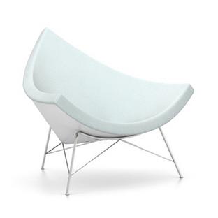 Coconut Chair Hopsak|Eisblau / elfenbein