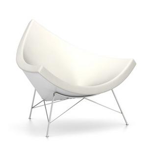 Coconut Chair Leder (Standard)|Snow