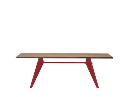 EM Table 220 x 90 cm|Amerikanischer Nussbaum massiv, geölt|Japanese red