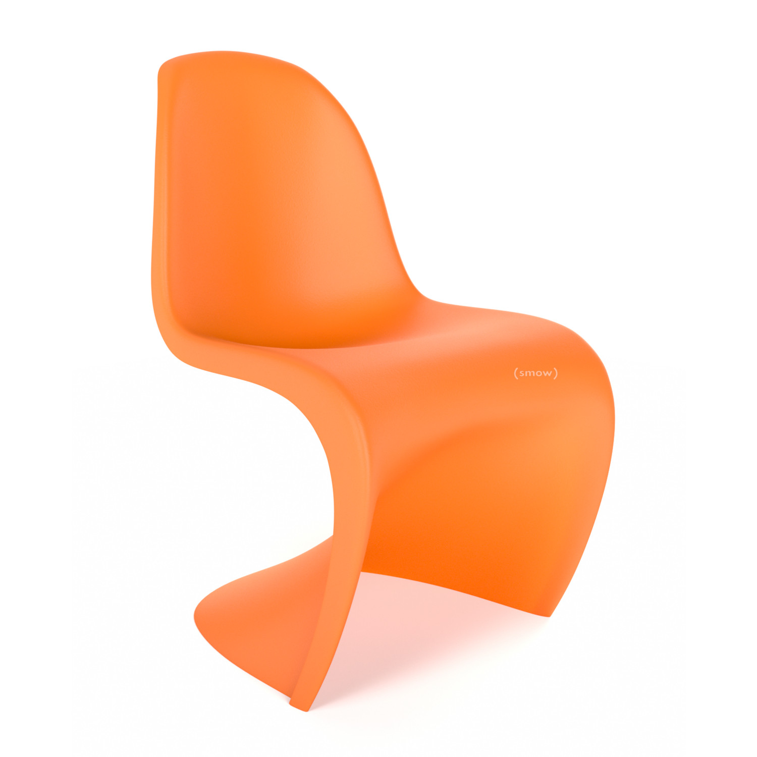 vitra panton chair mandarine