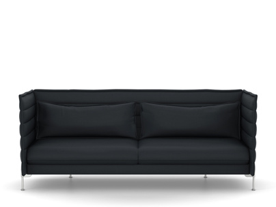 Alcove Sofa Dreisitzer (H94 x B237 x T84 cm)|Credo|Schwarz/anthrazit