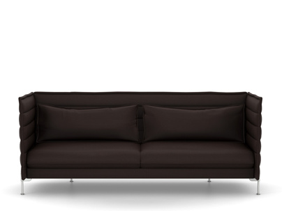 Alcove Sofa Dreisitzer (H94 x B237 x T84 cm)|Laser|Nero/moorbraun