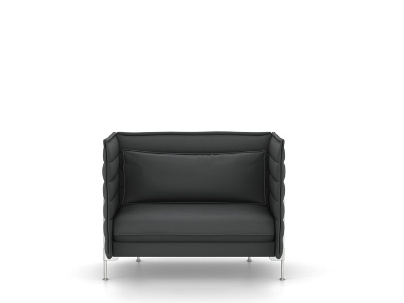 Alcove Sofa Love Seat (H94 x B126,5 x T84 cm)|Laser|Dunkelgrau