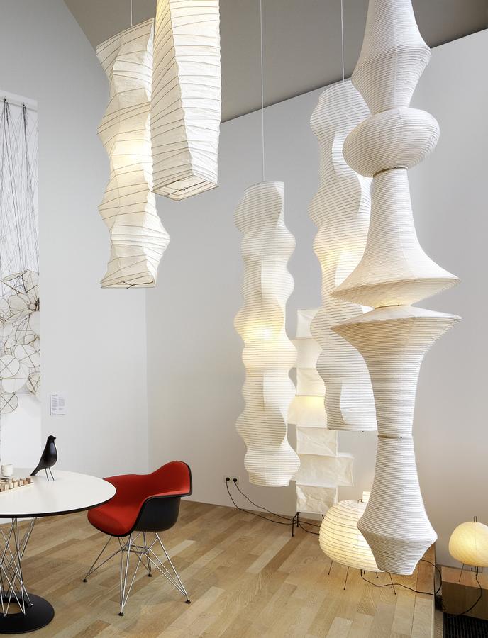 Akari 33N Vitra von Isamu Noguchi 1951 Original von smow