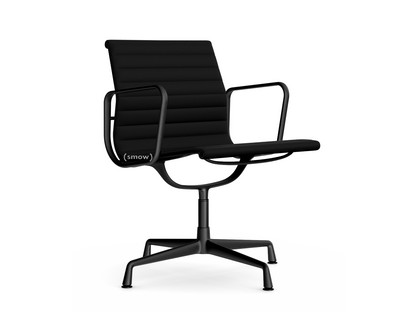 Aluminium Chair EA 107 / EA 108 EA 108 - drehbar|Aluminium tiefschwarz pulverbeschichtet|Hopsak|Nero
