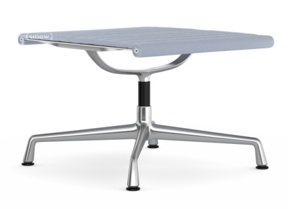 Aluminium Chair EA 125 Untergestell poliert|Hopsak|Dunkelblau / elfenbein