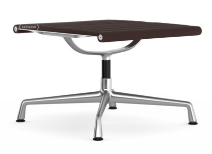 Aluminium Chair EA 125 Untergestell poliert|Hopsak|Kastanie / moorbraun