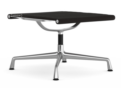 Aluminium Chair EA 125 Untergestell poliert|Hopsak|Nero / moorbraun