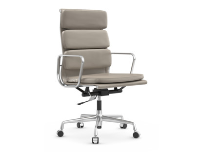 Soft Pad Chair EA 219 Poliert|Leder Premium F sand, Plano mauve grau
