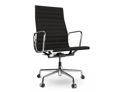 Aluminium Chair EA 119 Verchromt|Hopsak|Nero / moorbraun