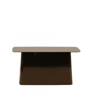 Metal Side Table Chocolate|Groß (H 35,5 x B 70 x T 31,5 cm)