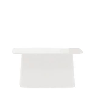 Metal Side Table Weiß|Groß (H 35,5 x B 70 x T 31,5 cm)