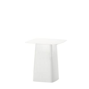 Metal Side Table Weiß|Mittel (H 44,5 x B 40 x T 40 cm)