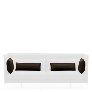 Kissensatz für Alcove Sofa Für 2-Sitzer|Credo|Chocolate/schwarz