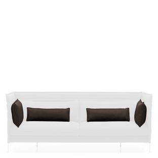 Kissensatz für Alcove Sofa Für 3-Sitzer|Laser|Nero/moorbraun