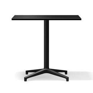 Bistro Table Indoor Rechteckig (640x796 mm)|Vollkernmaterial schwarz