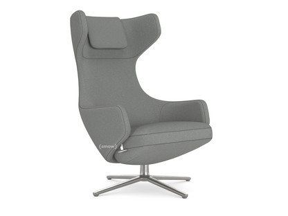 Grand Repos Sessel Grand Repos|Stoff Cosy 2 Kieselgrau|46 cm|Poliert