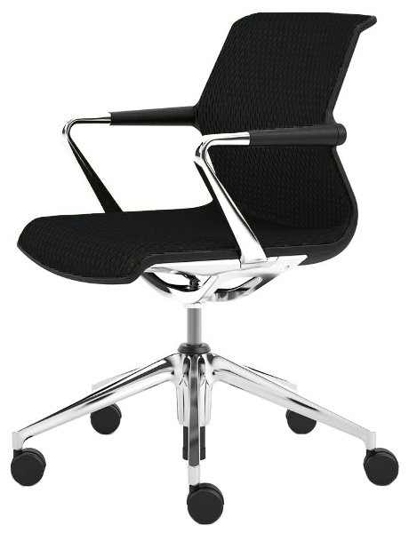 vitra unix chair diamond mesh fuenfsternfuss nero basic dark 01_zoom