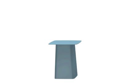 Metal Side Table Outdoor Klein (H 38 x B 31,5 x T 31,5 cm)|Eisgrau