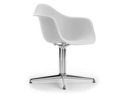 Eames Plastic Armchair RE DAL Cotton white|Ohne Polsterung|Ohne Polsterung