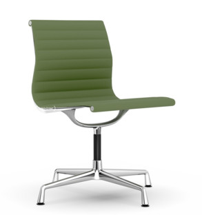 Aluminium Chair EA 101 Elfenbein / forest|Verchromt