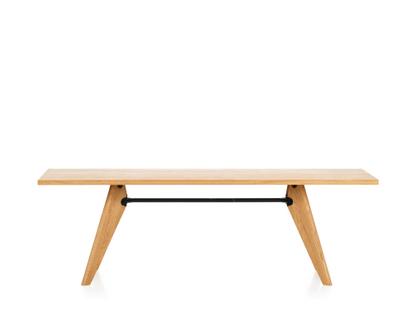 Table Solvay 200 x 90 cm|Eiche natur massiv, geölt