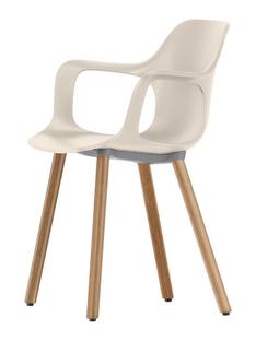 HAL Armchair Wood Warmgrey|Eiche massiv hell, Naturholz Schutzlack