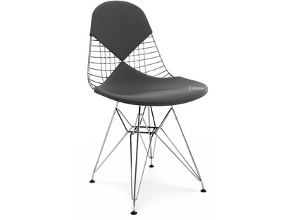 Kissen für Wire Chair (DKR/DKW/DKX/LKR) Sitz- und Rückenkissen (Bikini)|Hopsak|Dunkelgrau