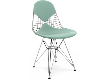 Kissen für Wire Chair (DKR/DKW/DKX/LKR) Sitz- und Rückenkissen (Bikini)|Hopsak|Mint / elfenbein