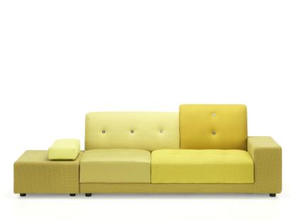 Polder Sofa Armlehne rechts|Stoffmix golden yellow