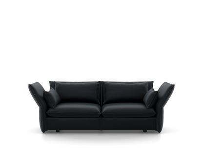 Mariposa Sofa Zweieinhalbsitzer (H80,5 x B171 x T101,5 cm)|Credo schwarz/anthrazit