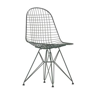 Wire Chair DKR  Pulverbeschichtet dark green