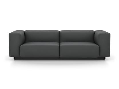 Soft Modular Sofa Laser dunkelgrau|Ohne Ottoman