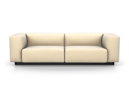 Soft Modular Sofa Laser elfenbein|Ohne Ottoman