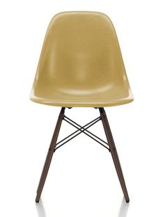 Eames Fiberglass Chair DSW Eames ochre light|Ahorn dunkel