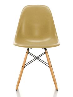 Eames Fiberglass Chair DSW Eames ochre light|Esche honigfarben
