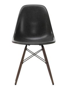Eames Fiberglass Chair DSW Eames elephant hide grey|Ahorn dunkel