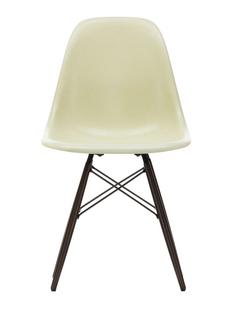 Eames Fiberglass Chair DSW Eames parchment|Ahorn schwarz