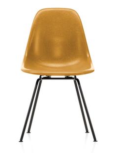 Eames Fiberglass Chair DSX Eames ochre dark|Pulverbeschichtet basic dark glatt