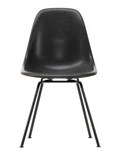 Eames Fiberglass Chair DSX Eames elephant hide grey|Pulverbeschichtet basic dark glatt