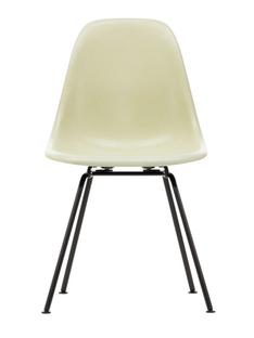 Eames Fiberglass Chair DSX Eames parchment|Pulverbeschichtet basic dark glatt